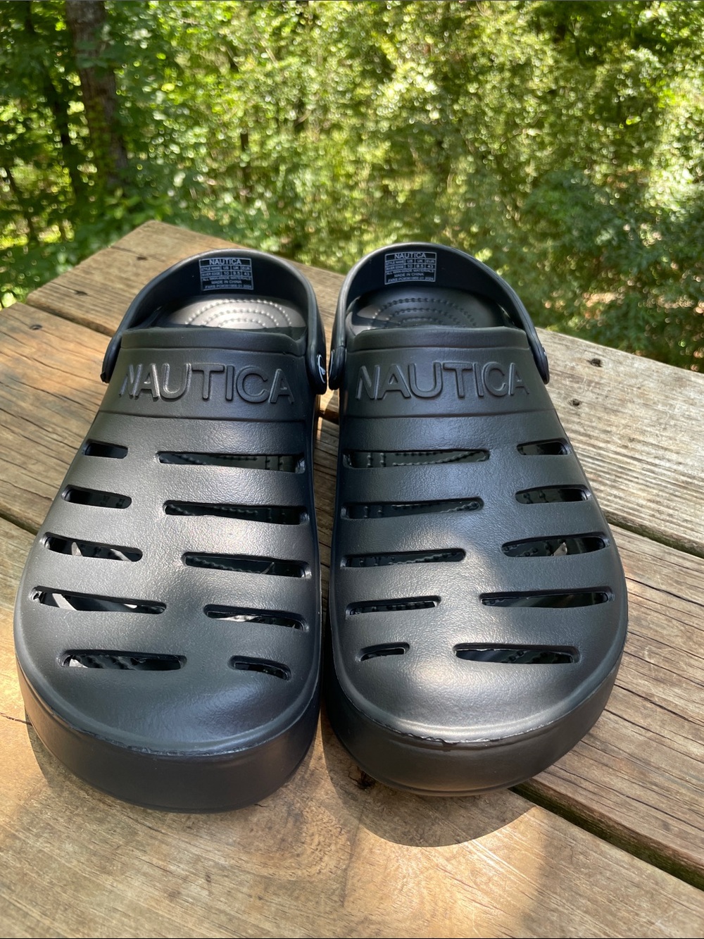 NWOT NAUTICA RIVER EDGE CLOGS SZ 10